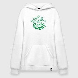 Худи оверсайз Life is sweet