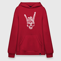 Худи оверсайз Metal skull direction
