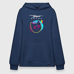 Худи оверсайз Tokio Hotel rock star cat