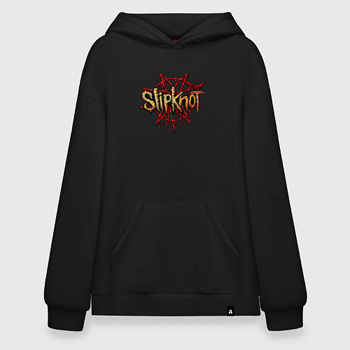 Худи оверсайз Slipknot original / Черный – фото 1