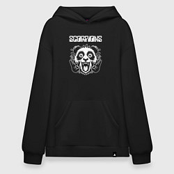 Худи оверсайз Scorpions rock panda