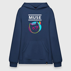 Худи оверсайз Muse rock star cat