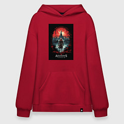 Худи оверсайз Assassins creed загадочный город