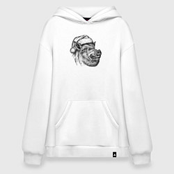 Худи оверсайз Кабан новогодний