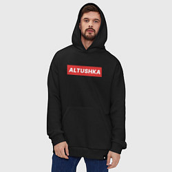 Толстовка-худи оверсайз Altushka - trend, цвет: черный — фото 2