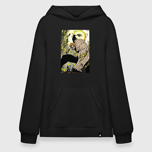 Худи оверсайз Семь смертных грехов Эсканор / Черный – фото 1