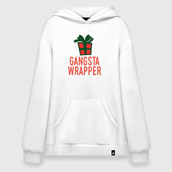 Худи оверсайз Gangsta wrapper