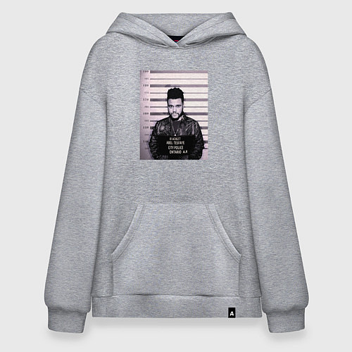 Худи оверсайз Викенд арестован / Меланж – фото 1