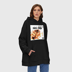 Толстовка-худи оверсайз Papa Roach - infest, цвет: черный — фото 2