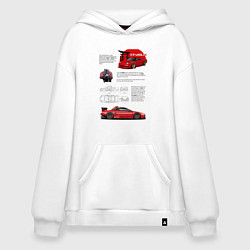 Худи оверсайз Honda nsx