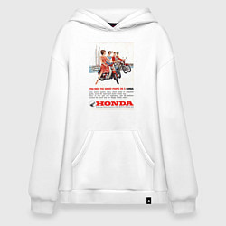 Худи оверсайз Honda мотоцикл