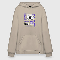 Худи оверсайз Ван пис Зоро меченосец