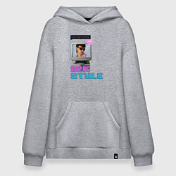 Толстовка-худи оверсайз Y2K Vibes, цвет: меланж