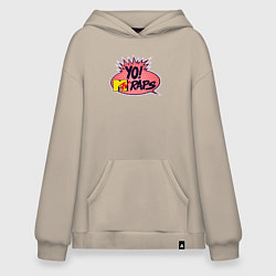 Худи оверсайз Yo raps