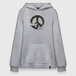 Худи оверсайз Peace hugs