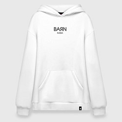 Толстовка-худи оверсайз Baяn, цвет: белый