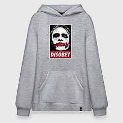 Худи оверсайз Джокер - не подчиняйся