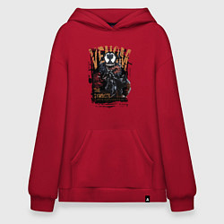 Худи оверсайз Веном черный симбиот