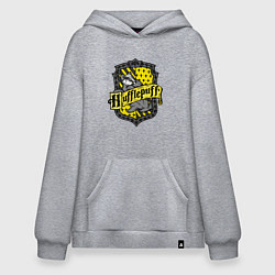 Худи оверсайз Hufflepuff emblem