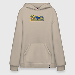 Худи оверсайз Warriors - Golden State