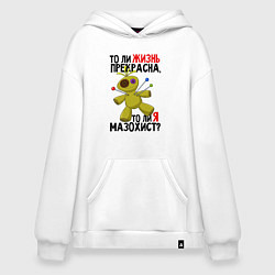 Худи оверсайз Кукла вуду