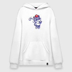 Худи оверсайз Котёнок гольфист