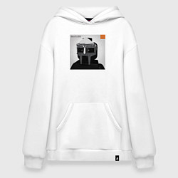 Толстовка-худи оверсайз Mf Doom, цвет: белый