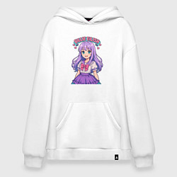 Худи оверсайз Билли Айлиш аниме стиль