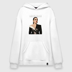 Худи оверсайз Билли Айлиш в черном костюме