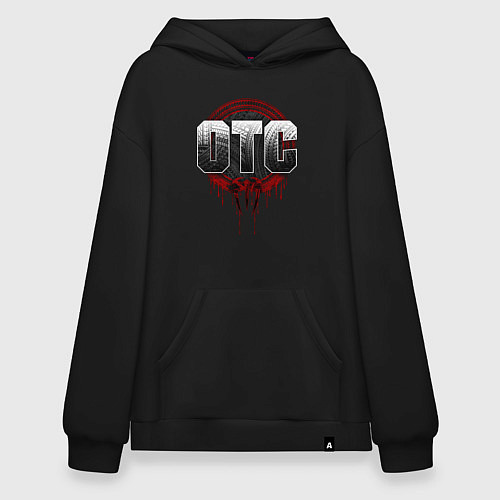 Худи оверсайз Roman Reigns otc wwe logo / Черный – фото 1