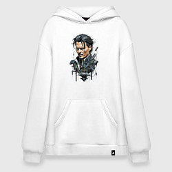 Худи оверсайз Cyborg Johnny Depp