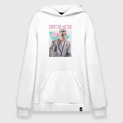 Толстовка-худи оверсайз Depeche Mode 80s Dave, цвет: белый