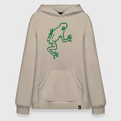 Худи оверсайз Лягушка