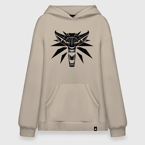 Худи оверсайз The Witcher 3 / Миндальный – фото 1