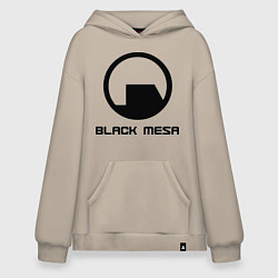 Худи оверсайз Black Mesa: Logo