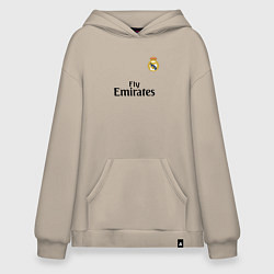 Худи оверсайз Real Madrid: Fly Emirates