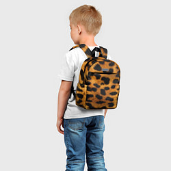 Детский рюкзак Шкура леопарда, цвет: 3D-принт — фото 2