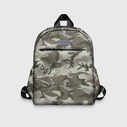 Детский рюкзак Камуфляж лесной летний, цвет: 3D-принт