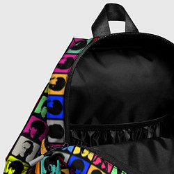 Детский рюкзак The Beatles: pop-art, цвет: 3D-принт — фото 2