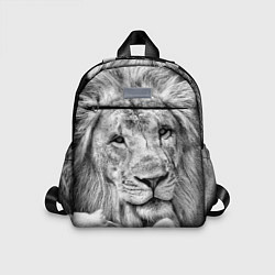 Детский рюкзак Милый лев, цвет: 3D-принт