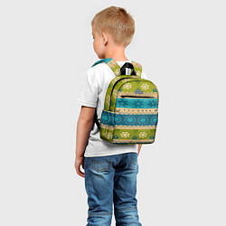 Детский рюкзак Индийский узор, цвет: 3D-принт — фото 2