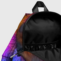 Детский рюкзак Узор цвета, цвет: 3D-принт — фото 2