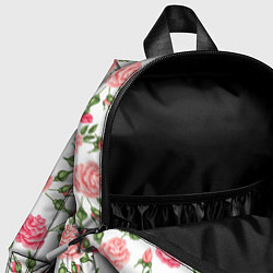 Детский рюкзак Розы Паттерн, цвет: 3D-принт — фото 2