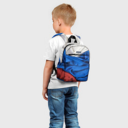Детский рюкзак Российский Триколор, цвет: 3D-принт — фото 2