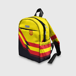 Детский рюкзак Man United FC: Yellow style, цвет: 3D-принт — фото 2