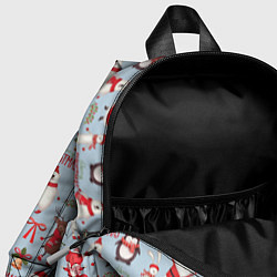 Детский рюкзак Рождественская Милота, цвет: 3D-принт — фото 2