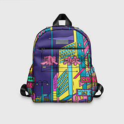 Детский рюкзак Токио сити, цвет: 3D-принт