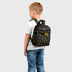Детский рюкзак PUBG: Black Weapon, цвет: 3D-принт — фото 2