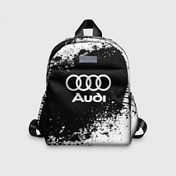 Детский рюкзак Audi: Black Spray, цвет: 3D-принт