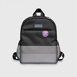 Детский рюкзак ФК Бавария: Серый стиль, цвет: 3D-принт